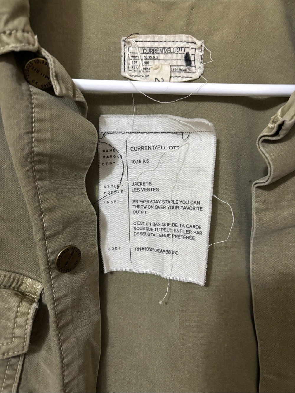 CURRENT/ELLIOTT Jacket